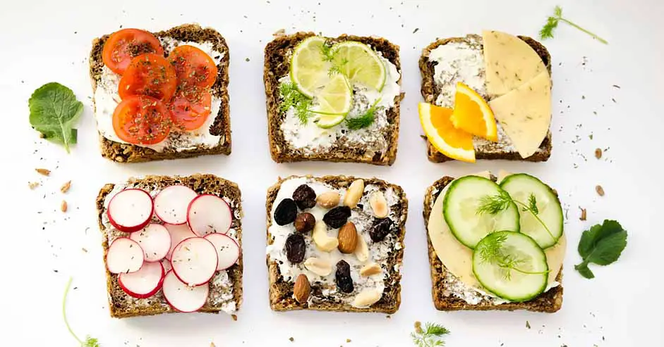 No matter the sandwich type, using thick spreads can prevent the moisture from top ingredients from getting to the bread.