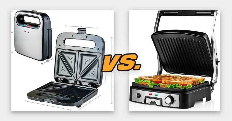 Panini presses vs. sandwich makers - what's the difference?