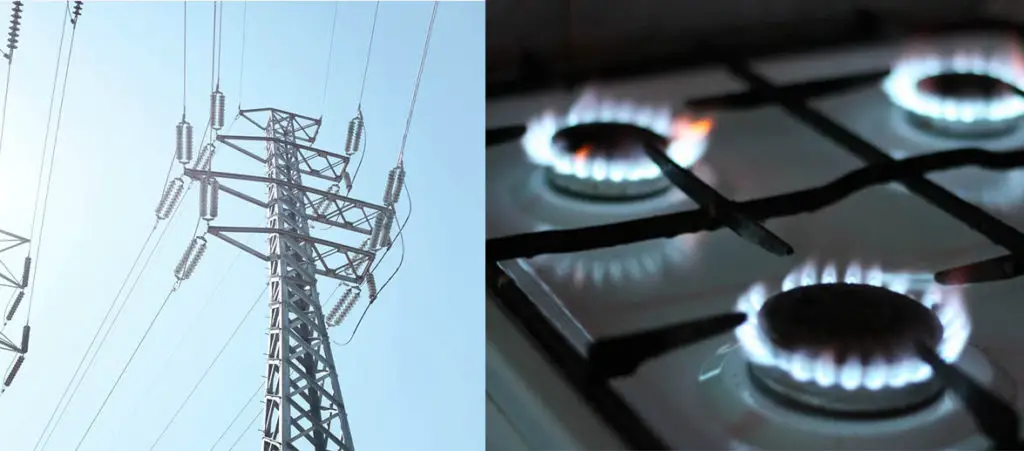 The prices of gas and electricity can vary greatly depending on where you're located. 