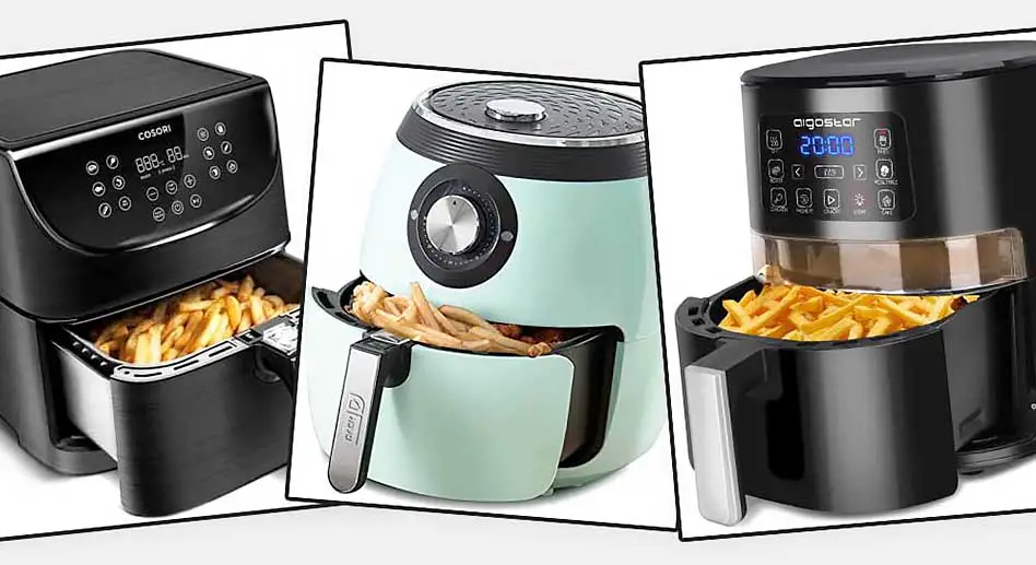 Putting baking parchment paper under the french fries in your air fryer can save you from some cleanup hassle later.