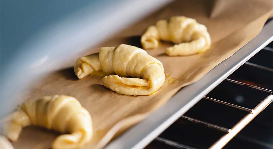 Quality baking parchment paper can withstand temperatures even up to 450°F.