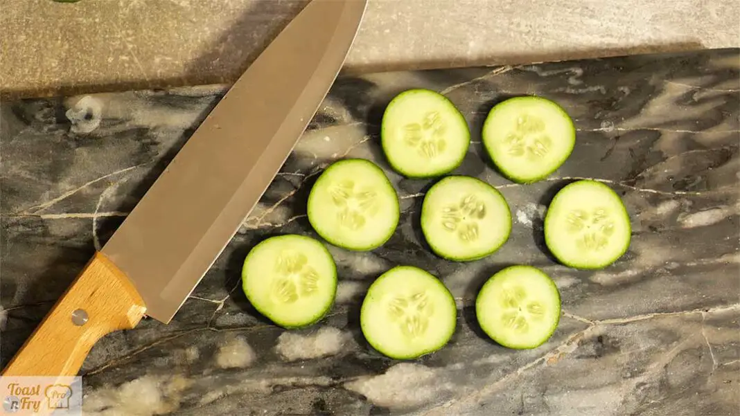 Air Fried Fresh Cucumbers No Breading! A Quick Snack (Video