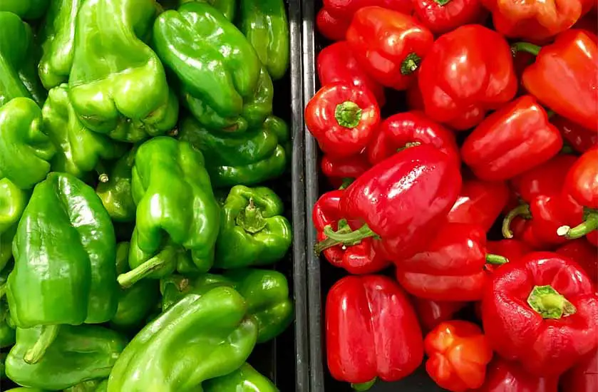 Bell peppers - tasty and enjoyable both raw and cooked.