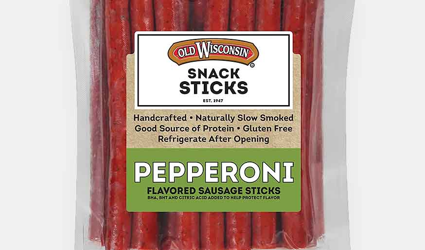 Old Wisconsin Pepperoni Sausage Snack Sticks - Simple, yet delicious!