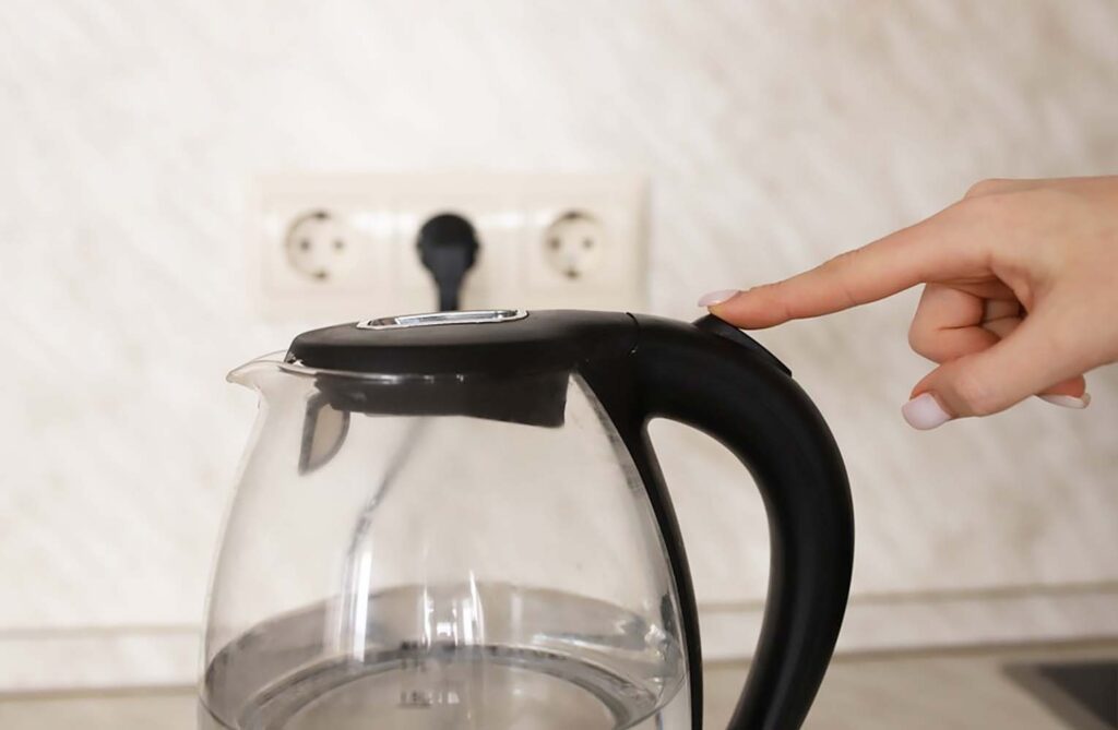 Yes - in certain cases the steam coming out of your kettle can damage your wooden cabinets.