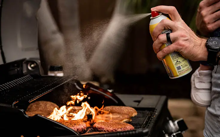 Cooking sprays are most commonly used as lubricants for various cooking surfaces.