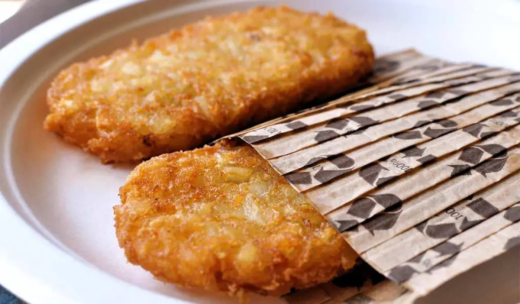 Delicious and crispy hash browns need to be cooked on high heat.